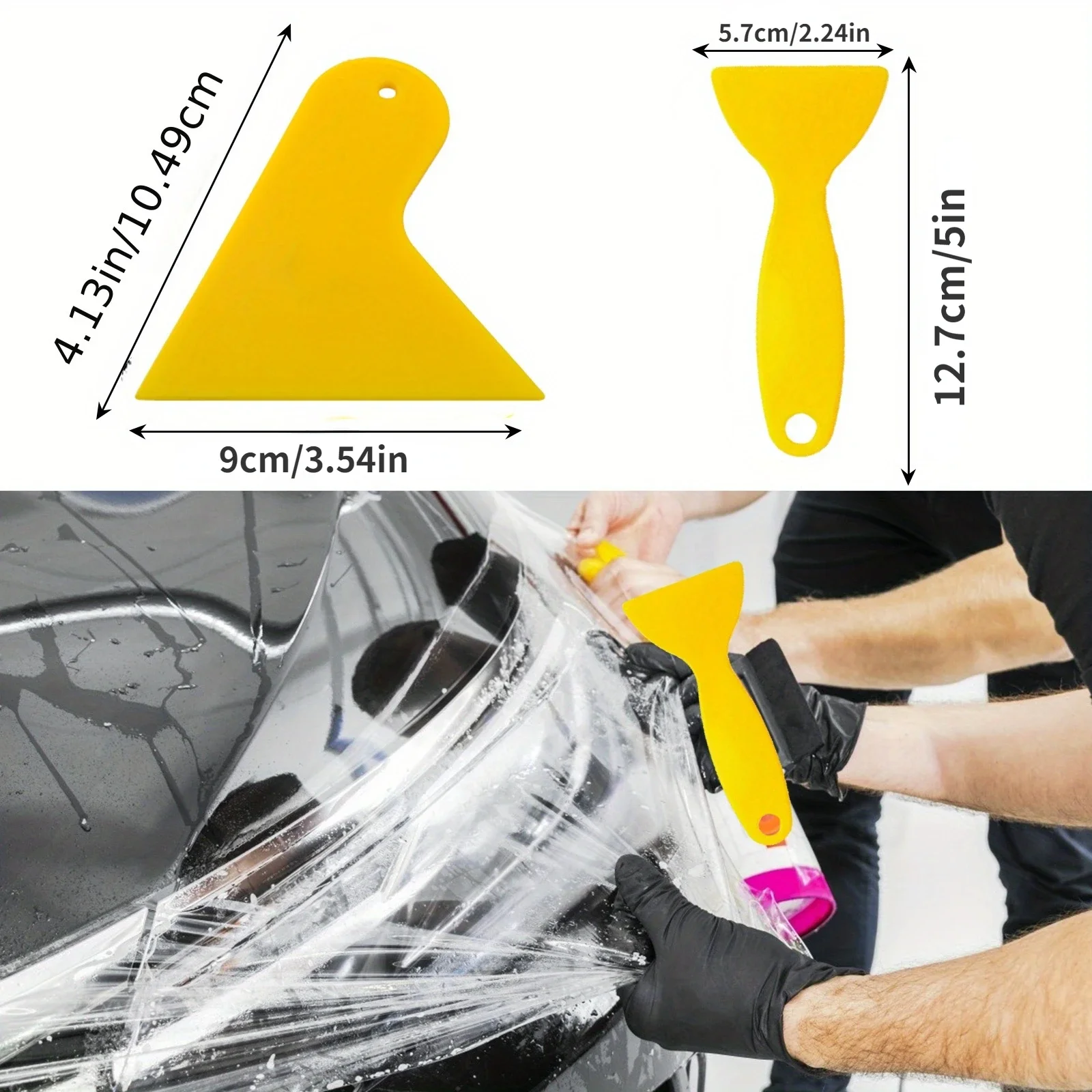 Window color scraper, easy to install, film assistant suitable for a variety of models, professional car beauty 2
