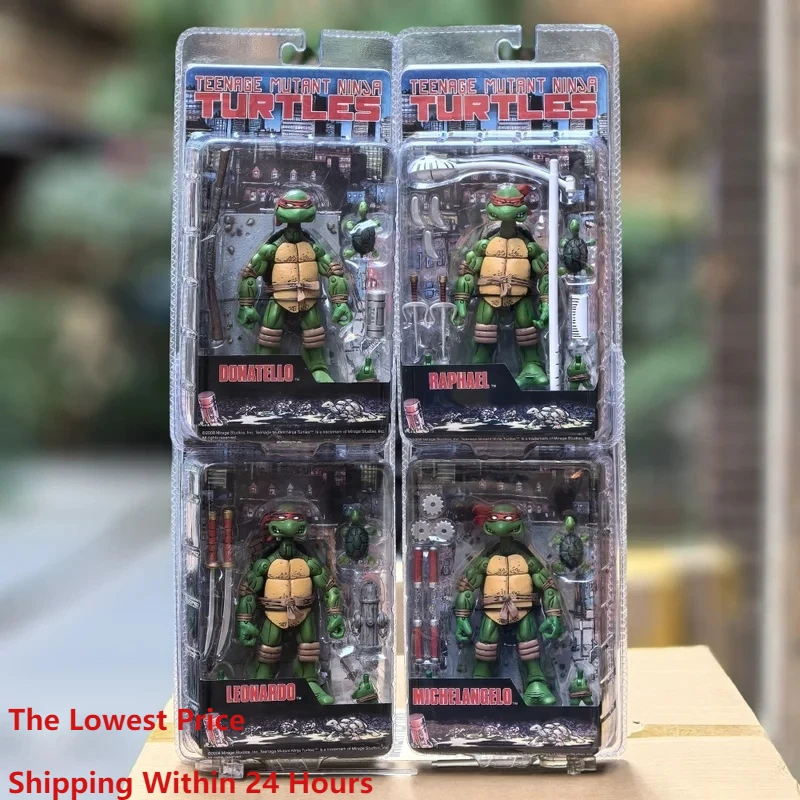 NECA Teenage Mutant Ninja Turtles 2008Anime Figure TMNT Turtles