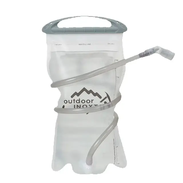 New 2L Sports Bladder Bicycle Hydration Water Bag Portable Straw Water Bag Foldable Cycling Hiking Backpack Small Sport Running