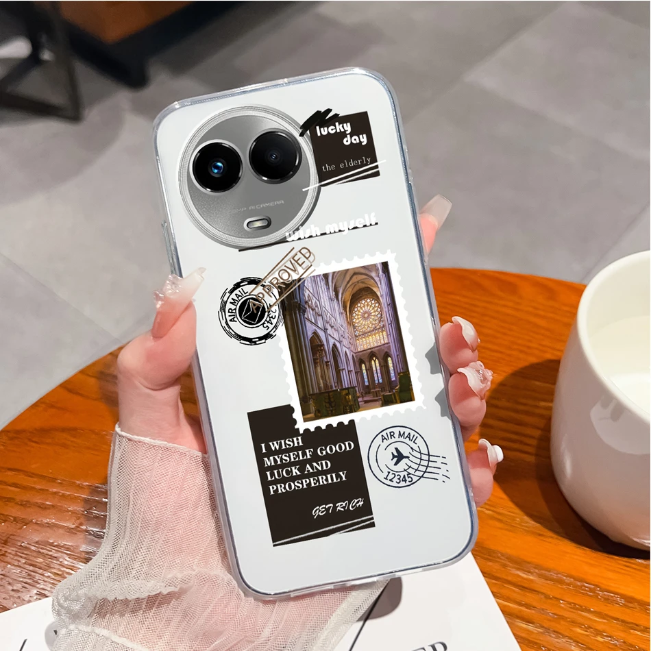 Exquisite Soft Slim Silicone Transparent Anti-Drop Phone Case