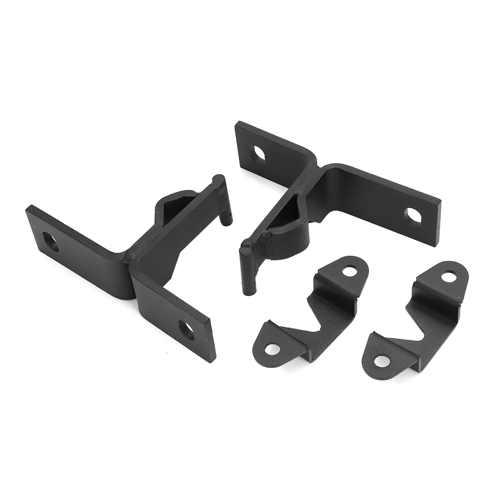 지프 랭글러 YJ CJ 76-95 용 뒷좌석 장착 브래킷 및 볼트 폴드 및 텀블 하이 퀄리티 스틸