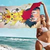 bilibili Cute P-Pokemon P-Pikachu Towel Microfiber Beach Towel Absorbent Quick Soft Yoga Swimming Resort Mountain Climbing Towel 6