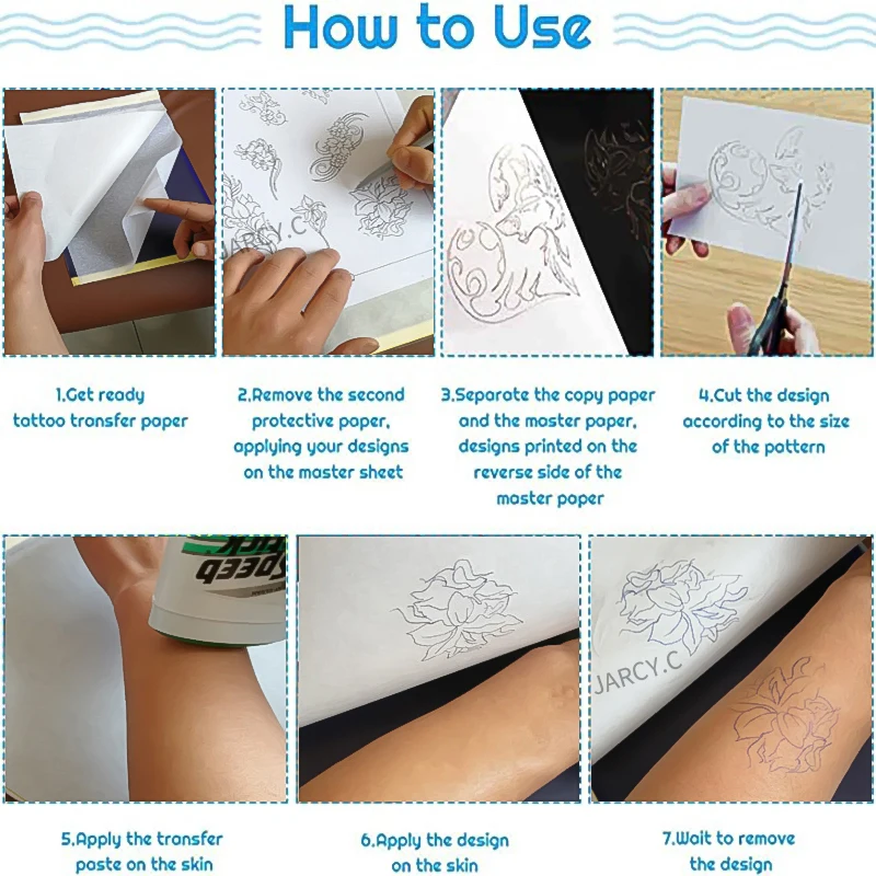 Share 93+ tattoo paper transfer super hot