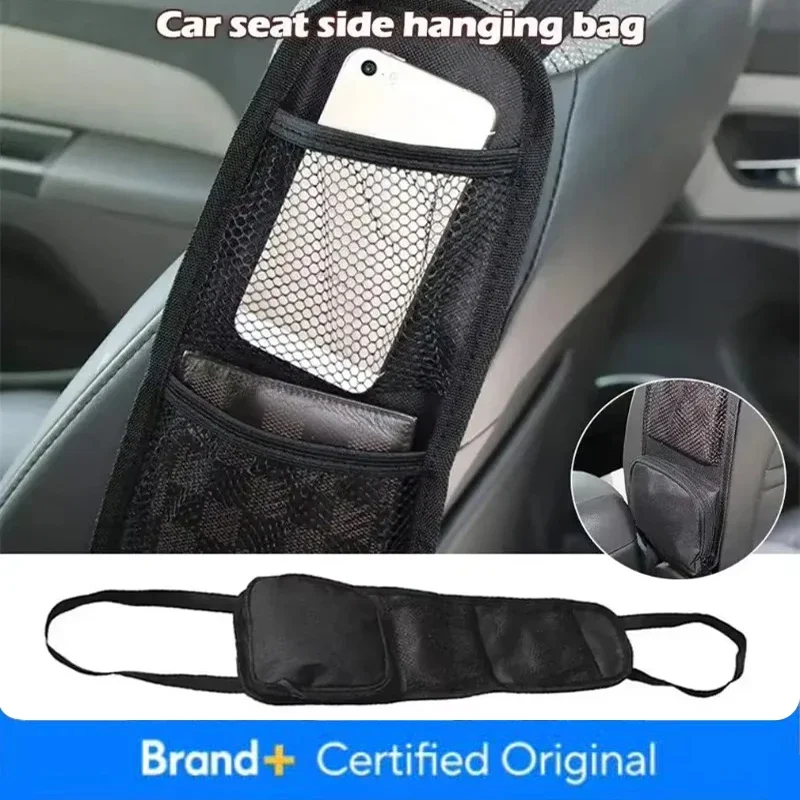 Car Seat Organizer with Phone Holder, Multi-Pocket Storage Hanging Bag & Drink Holder for Auto Styling Accessories