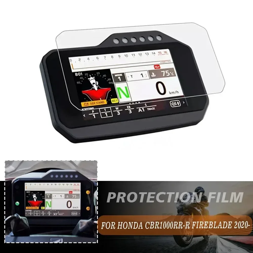 FoR HONDA CBR1000RR-R Fireblade CBR1000 RR R SP +Accessories Motorcycle Cluster Scratch Protection Film Screen Instrument