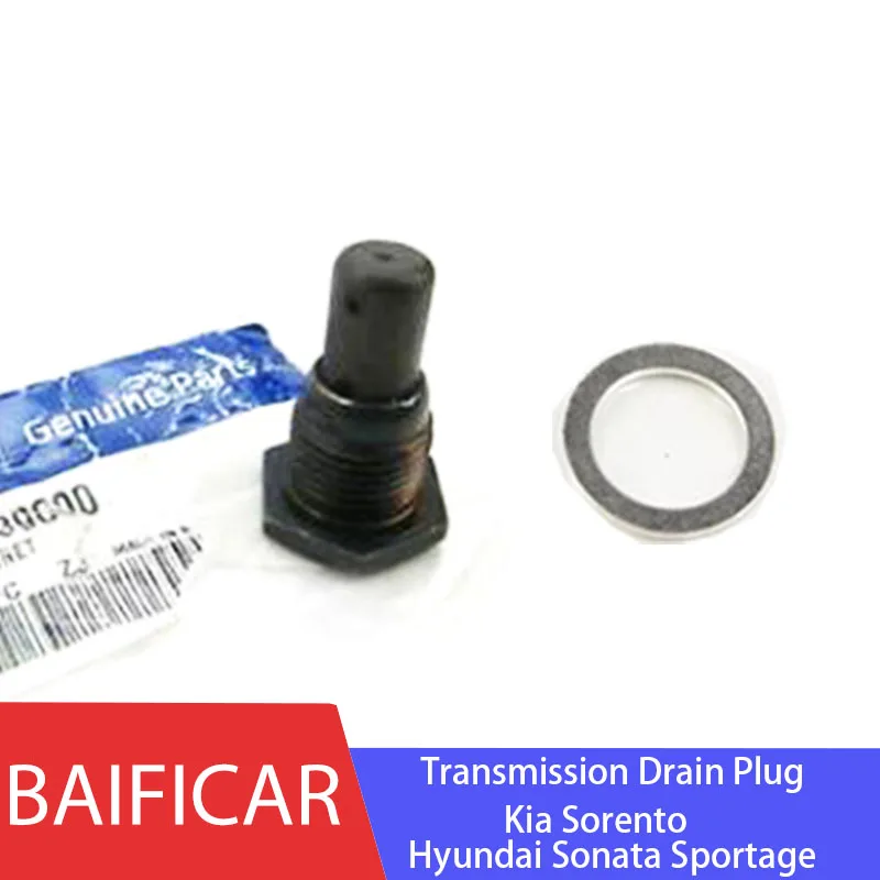 Baificar Transmission Oil Pan Magnet Drain Plug Kit for Kia Sorento Hyundai Sonata Sportage