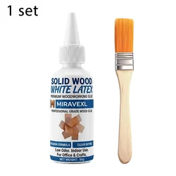 Eco - Friendly Quick Dry Wood Glue with Brush - Strong Bond for Crafting & DIY Projects (1 set)