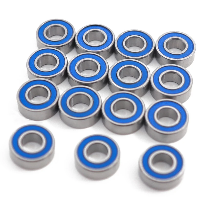 

15 PCS Bearing Remote Control Car Accessories Alloy Suitable For Traxxas1/10Rustler Bandit Slash2wd