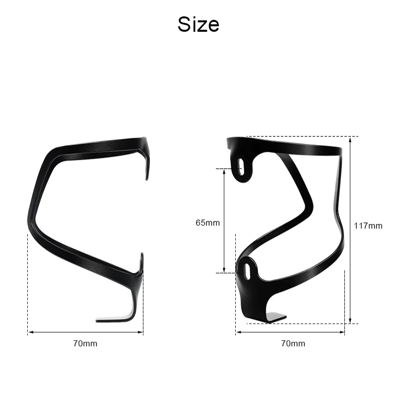 Bicycle Water Bottle Cage Aluminum Alloy Lightweight Bike Bottle Holder Outdoor Sport Riding Cup Bracket Cycling Accessories