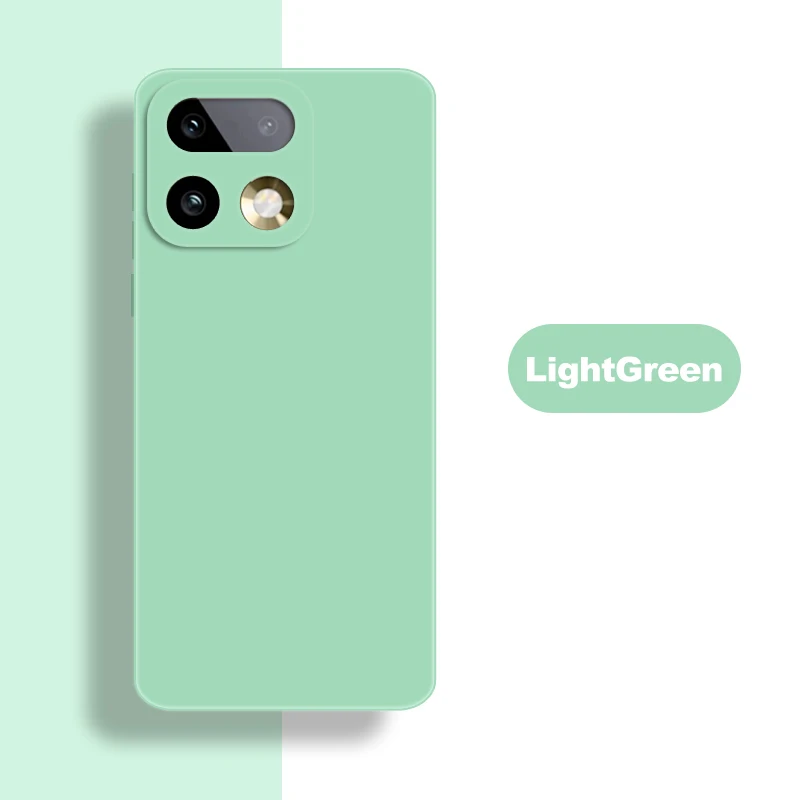 Soft Liquid Silicone Protective Phone Case - Enhanced Bumper Shield Design