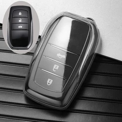 New Arrival Soft TPU Car Key Case Cover (Transparent)