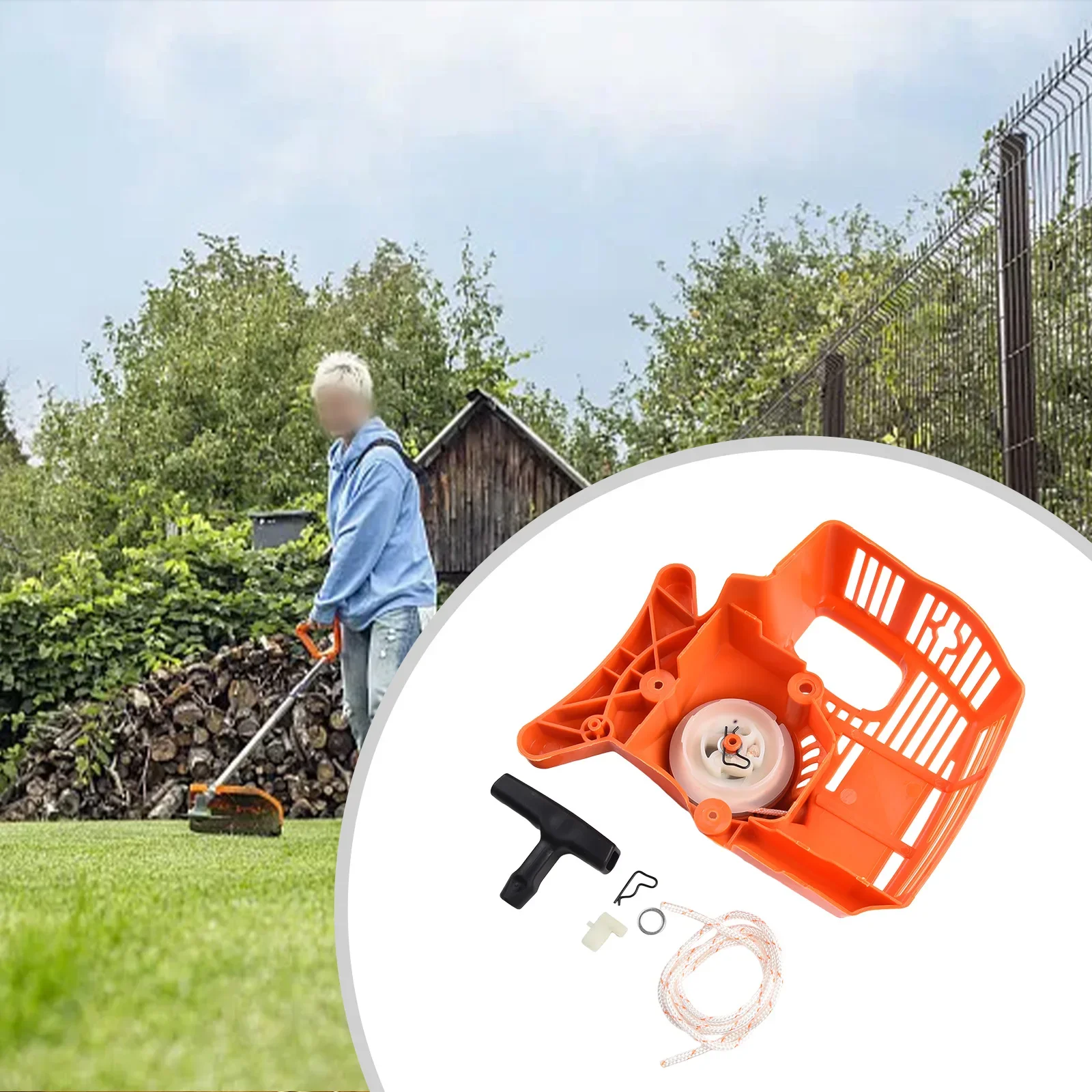 

Запчасти для газонокосилок, стартер для отдачи, Aftermarket Recoil FC55 FS45 FS55 для STIHL KM55R KM55RC, новый Тяговый стартовый комплект
