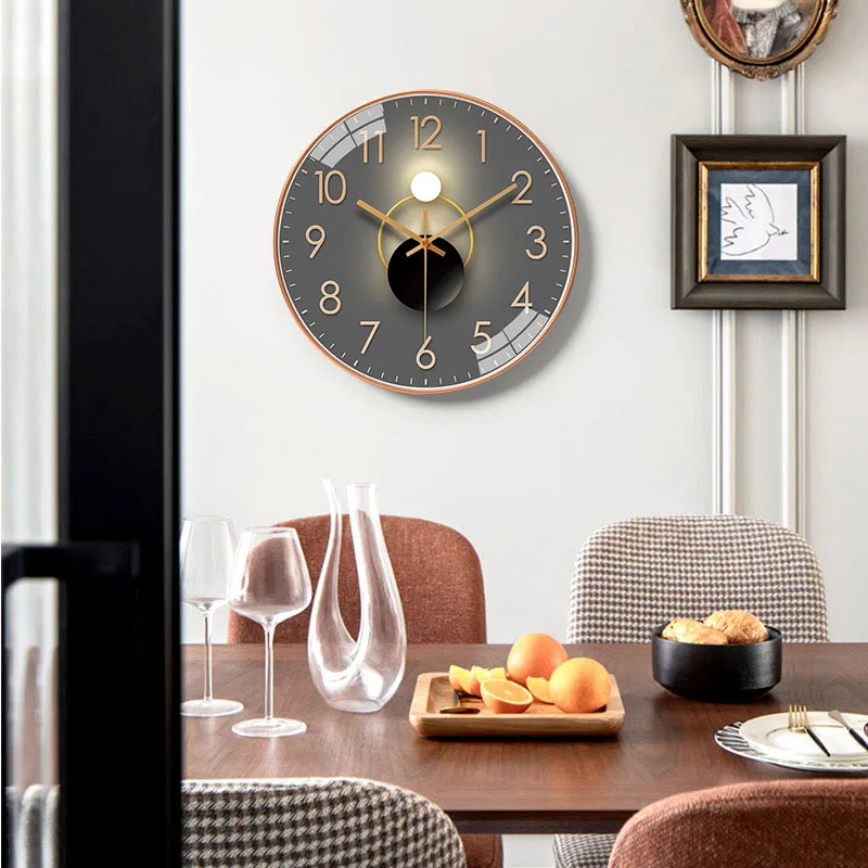 Zwarte wandklok, stille, niet-tikkende ronde wandklokken | – UK Ltd Zwarte wandklok, stille, niet-tikkende ronde wandklokken | – UK Ltd
