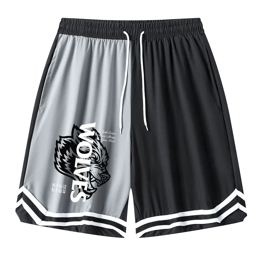 Darc الذئاب الرياضة شورت كرة السلة الرجال تشغيل ال...