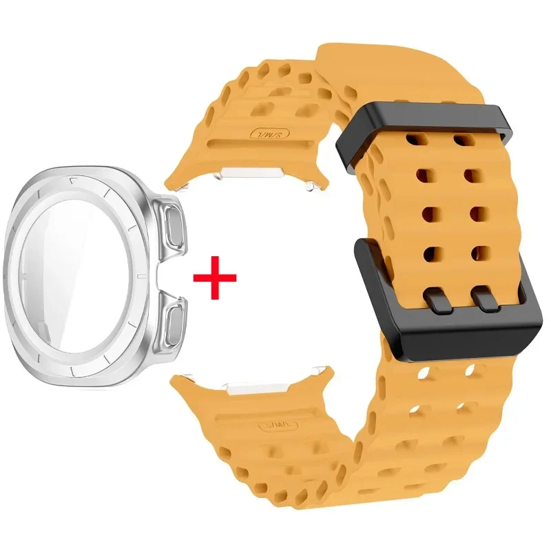 Ultimate 2-in-1 Watch Protection & Style Set with Strap, Case, and Screen Protector