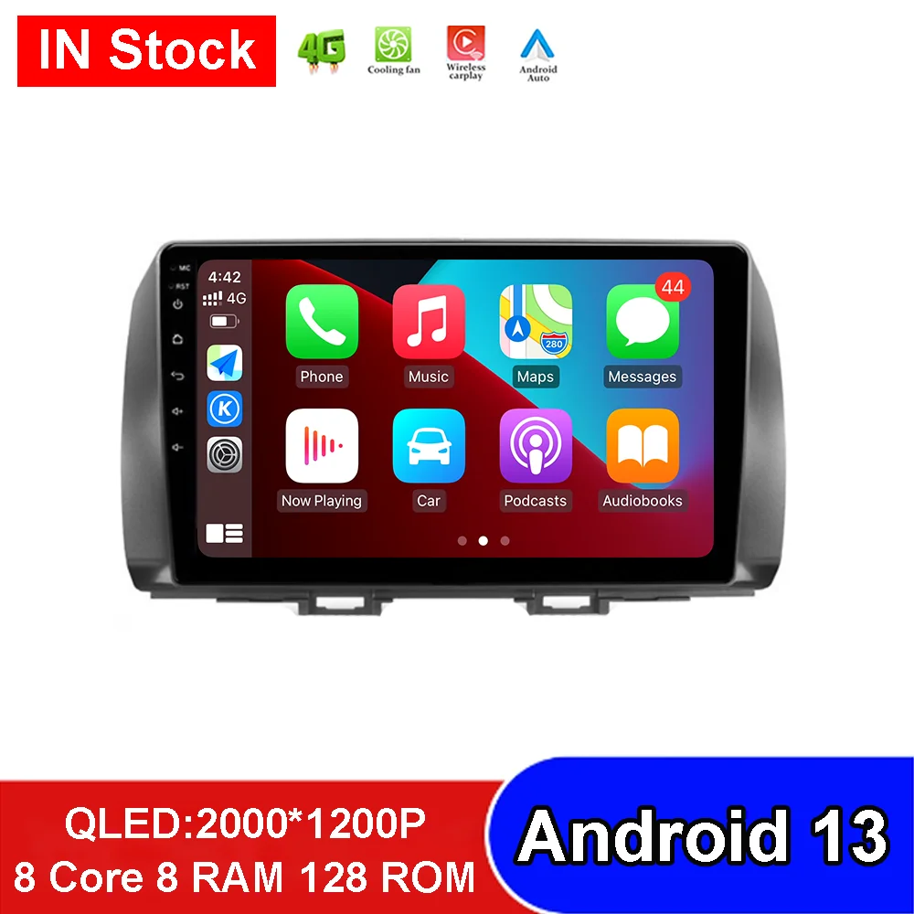 

For Toyota bB 2 QNC20 2005 - 2016 Android 13 No 2din Car Radio Video Player GPS Navigation Stereo