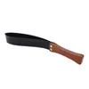 25CM Genuine Leather Horse Whip Handmade Walnut wood Handle,Horse Training Crop Equestrian Riding bat Submissive for Horse 3