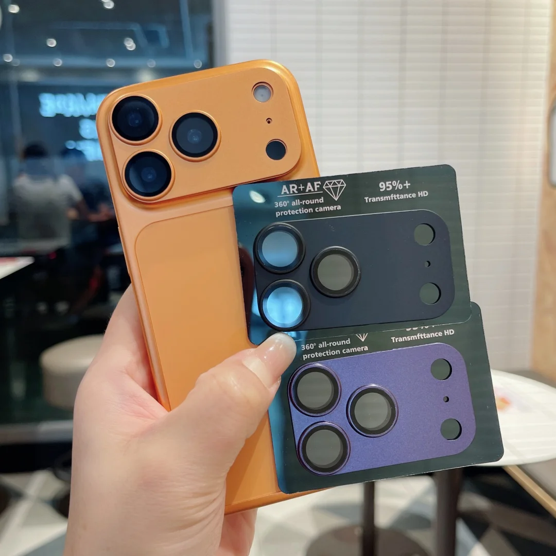 iPhone Camera Lens Accessories: 360° All-Round Tempered Glass Protector