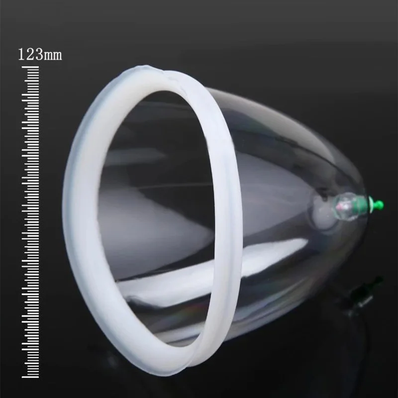 1Set Breast & Buttocks Enhancement Pump Lifting Vacuum Suction Cupping Suction Therapy Device vacuum cupping sets vacuum cupping glass