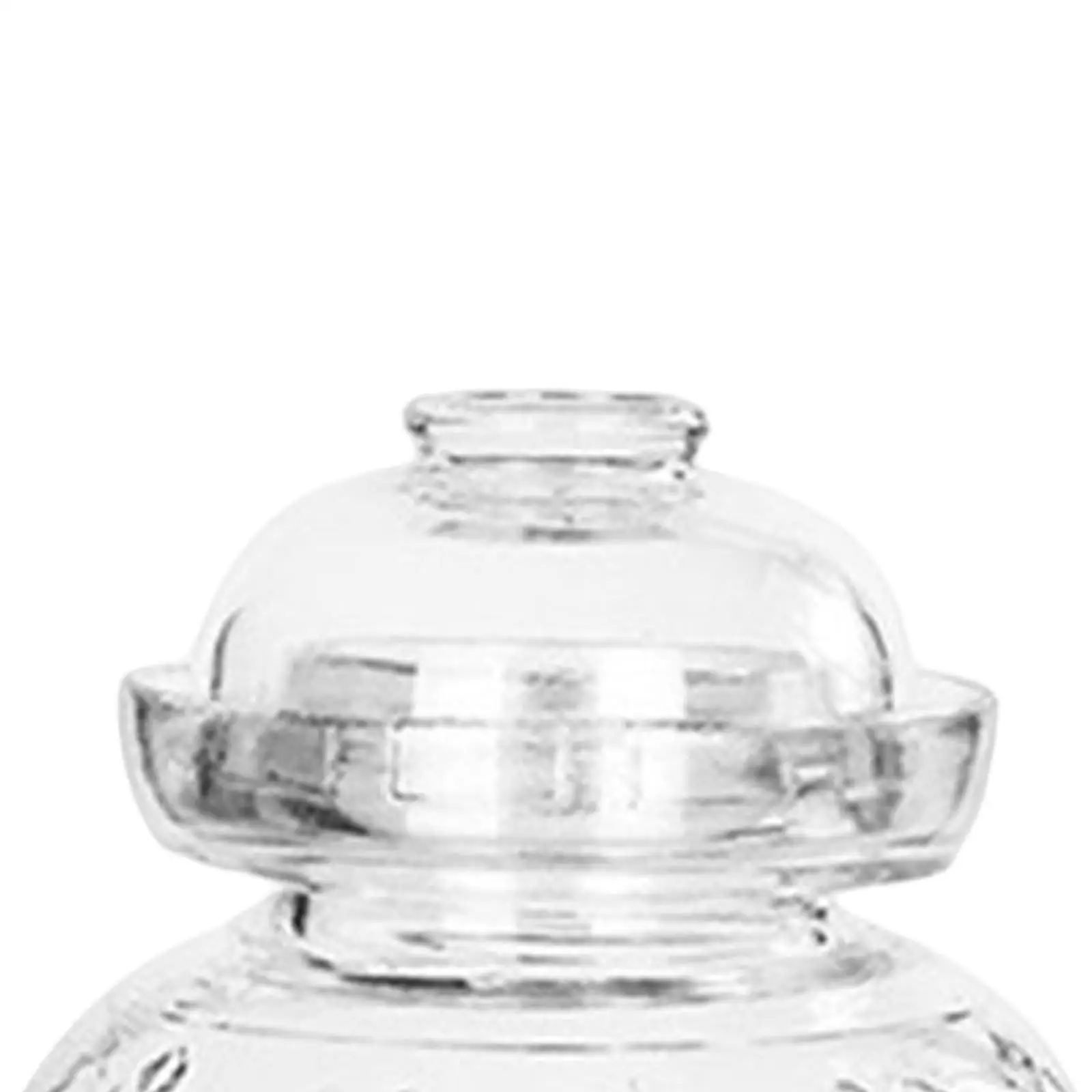 Professional Glass Pickle Jar Thick Stable for Home Dining Table 5