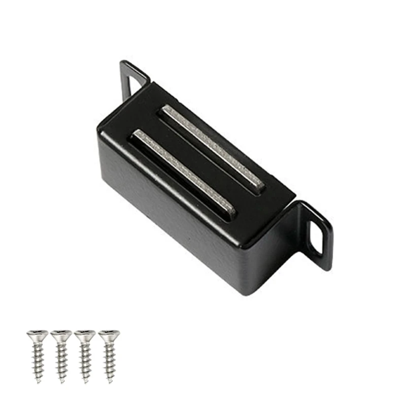 4pcs/set Cabinet Magnetic Catch Magnetic Door Catch Adhesive Strong Cabinet Door Magnet Latches Latches