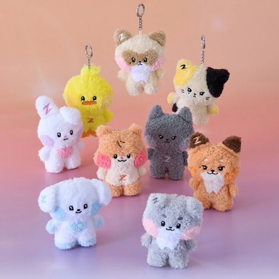 KPOP Zerobaseone Zeroni Cute Cartoon Plush Doll Keyring Ricky