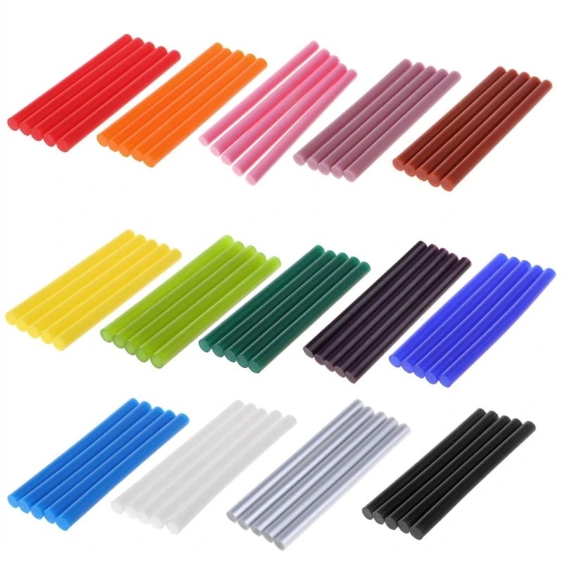 5 упак. 7x100 мм DIY инструмент термоклеевой пистолет клей-карандаш промышленные электрические силиконовые пистолеты термоклей 5 упак. 7x100 мм DIY инструмент термоклеевой пистолет клей-карандаш промышленные электрические силиконовые пистолеты термоклей