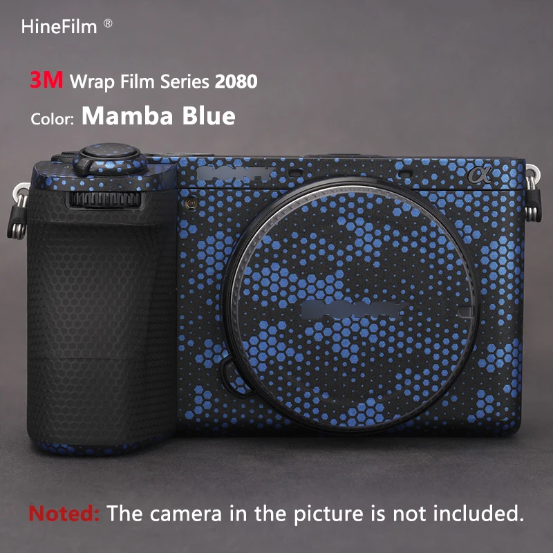 Câmera Alpha 6700 Adesivo Pele Protetora Anti-risco Protetor Sony A6700 Envoltório do Cabolsa Filme Capa de Vinil 3m - Image 4