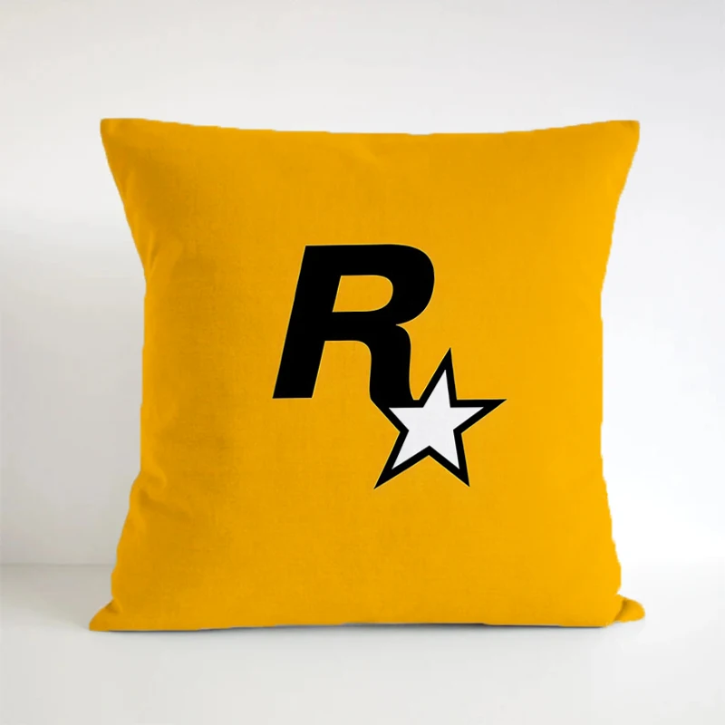 

Rockstares Decorative Pillowcases Double-Sided Pillow Cover Square Наволочка 40*40 Gift Cojines Cushions Pillowcase Pilow Cases