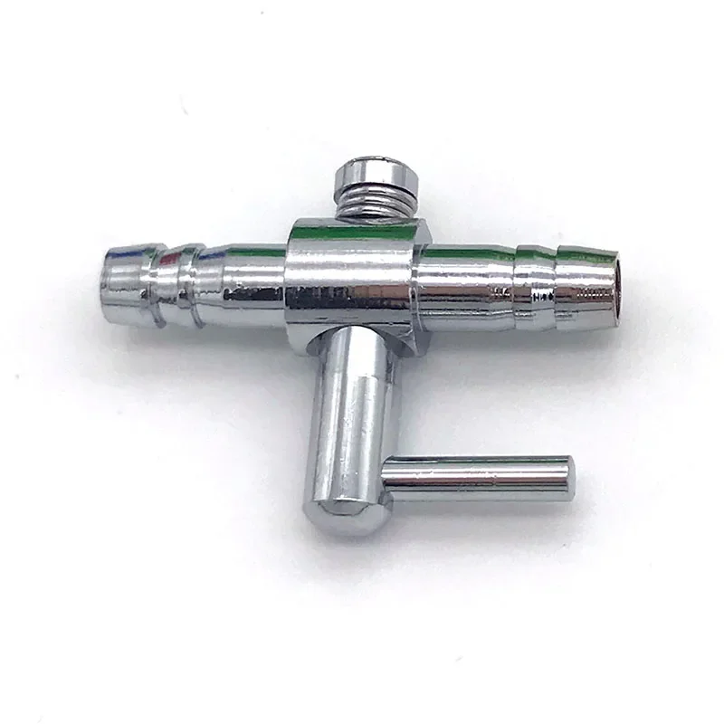 AQUANEAT Air Control Valves - 20-Pack, Metal One-Way Valves For Aquarium Air Pumps & Hydroponics