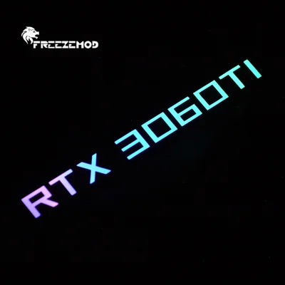 Zemod Cpu Painel Lateral Rtx3090 Decoração Chassis Placa Gráfica fé Lâmpada Refrigerador de Água Parte 5v3pin Aura Argb Xyd5v