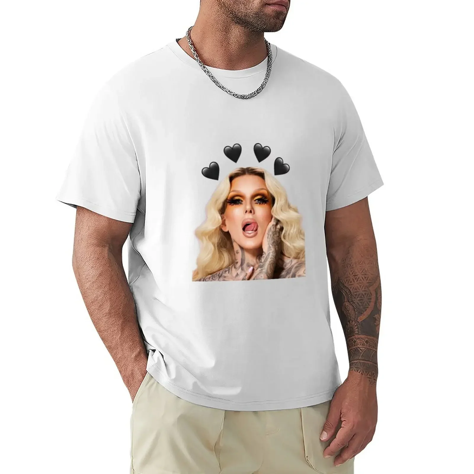 Camicetta T-Shirt Con Stella Di Sari Abbigliamento Estivo Magliette Da Uomo Vintage Casual Elegante