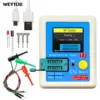LCR-T7 New Transistor Tester TFT Diode Triode Capacitance Meter LCR ESR Meter NPN PNP MOSFET IR Multifunction Tester Multimeter 1