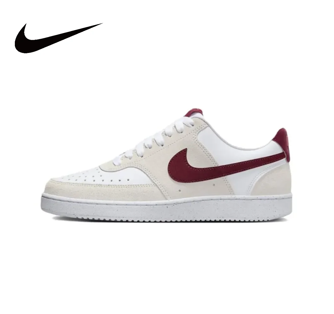 thumbnail image 1 of Zapatillas Nike COURT VISION 1 LOW con suela neutra, suela gruesa y sin cordones, 1 of 5