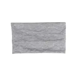 Boho Chic Stretch Headbands for Women - Stylish and Versatile Hair Accessory (Light Gray)
