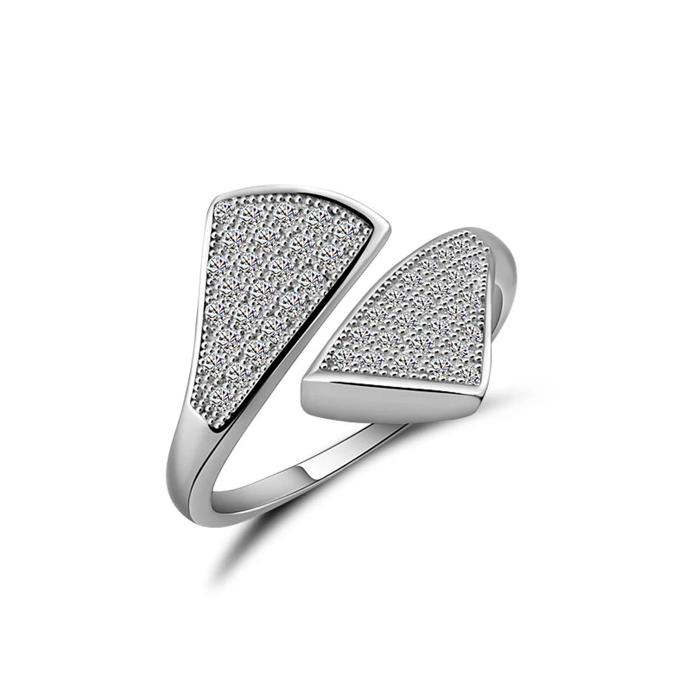 

Женские открытые кольца из серебра 925 пробы, в стиле K-POP