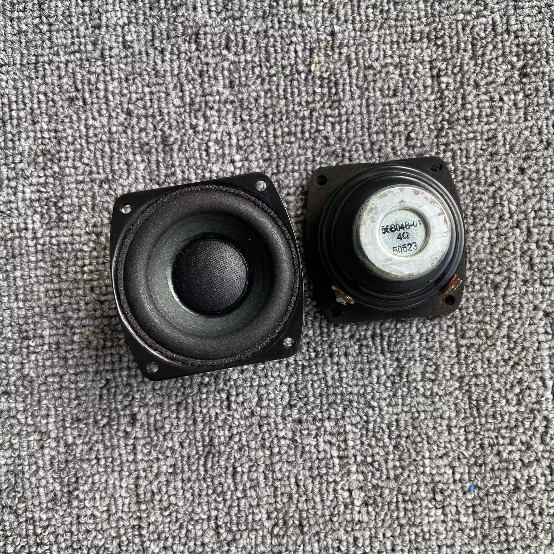 GHXAMP 2.25 inch For LG neodymium full range speaker large voice coil long stroke Bubble edge paper basin woven 55*57mm 4ohm 20W