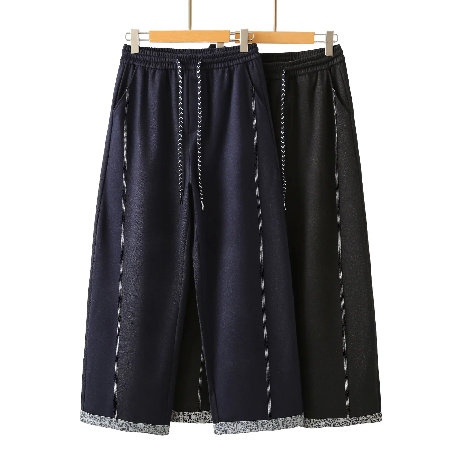 Fashion Plus Size Women's Jeans New Stylish rolled-up Cuffs Autumn 2025 Casual Denim Straight Leg Pants 26005