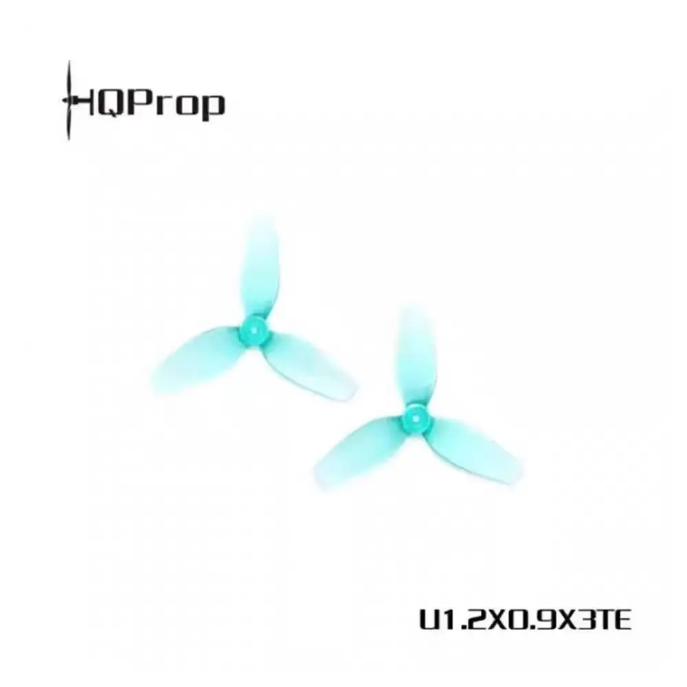 4pairs HQprop 1.2inch Three Blades Propeller Ultralight 1.2x0.9x3(31MM)-1MM Positive Negative Props for RC FPV Drone Spare Parts