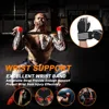 1Pair Half Finger Gym Fitness Gloves with Wrist Wrap Support for Men Women Crossfit Workout Power Weight Lifting Equipment 3