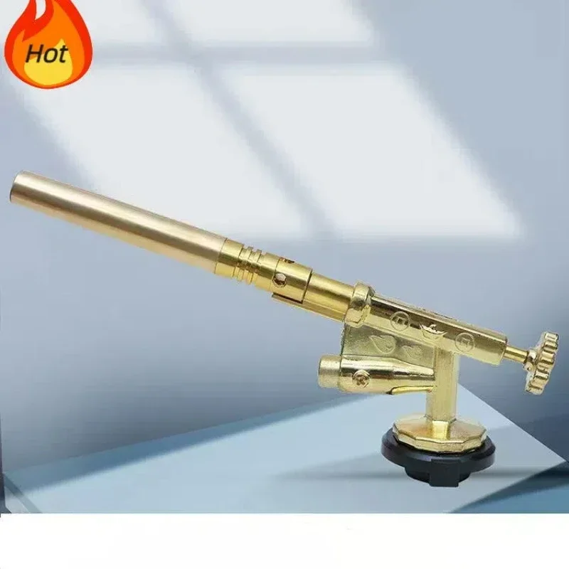 Welding Torch Gas Burner Flame Gun Flame Gas Blowtorch Cooking Outdoor Soldering Butane AutoIgnition gas-Burner Lighter Heating