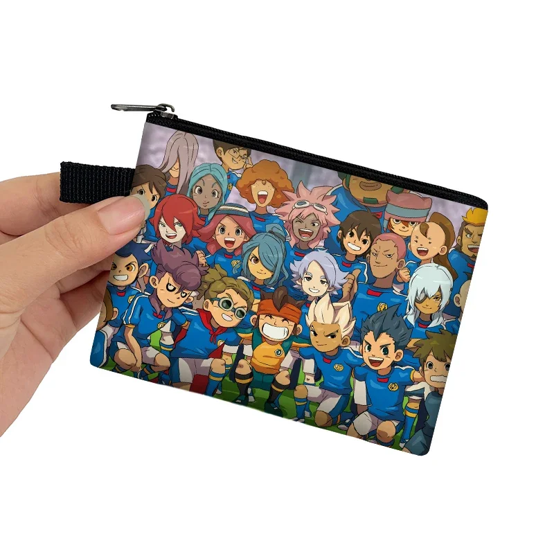 Anime Inazuma onze imprimer porte-monnaie petit portefeuille carte