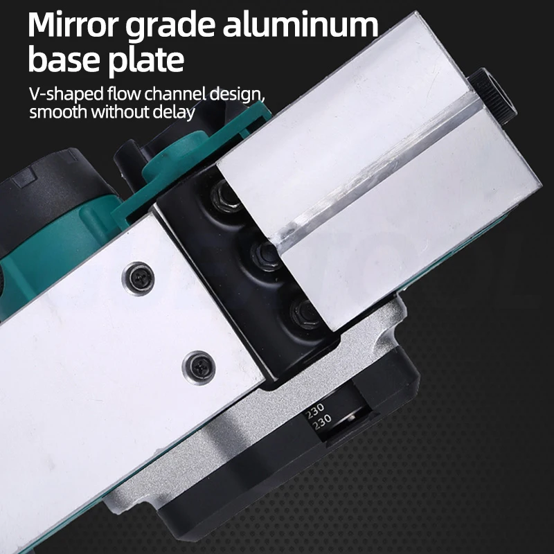 18V Rechargeable Electric Planer Electric Brush arpentry Router Wood Woodworking Trimming Cutting Machine Thicknesser Power Tool 4