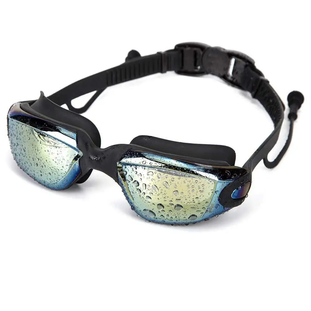 

Myopia Swimming Goggles Ear Plug Anti Fog Optical Men Women Professional Prescription Swim Pool Eyewear Natacion Diving Glasses