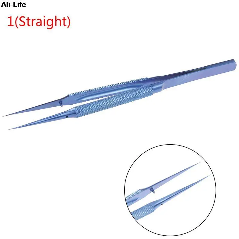 Precision tweezers Titanium Alloy Tweezers 0.15mm Edge precision fingerprint tweezer tool for picking