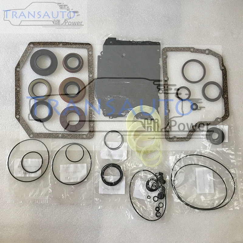 

TF80-SC TF81-SC TF80SC TF81SC Automatic Transmission Rebuild kit Overhaul Gaskets Rings For VOLVO CADILLAC FORD LINCOLN MAZDA