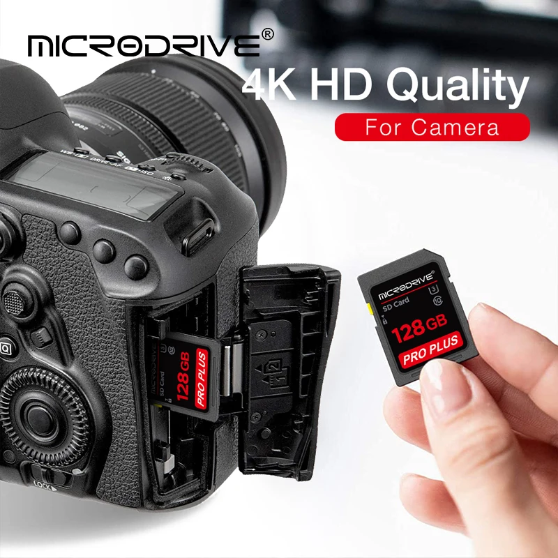 SD 카드 16GB 32GB 고속 클래스 10 메모리 카드 64GB 128GB 256GB SDHC/SDXC 플래시 USB 스틱 카메라용 SD 카드