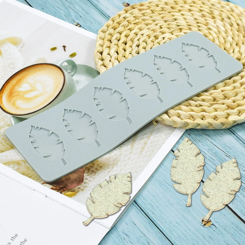 leaf fondant mold
