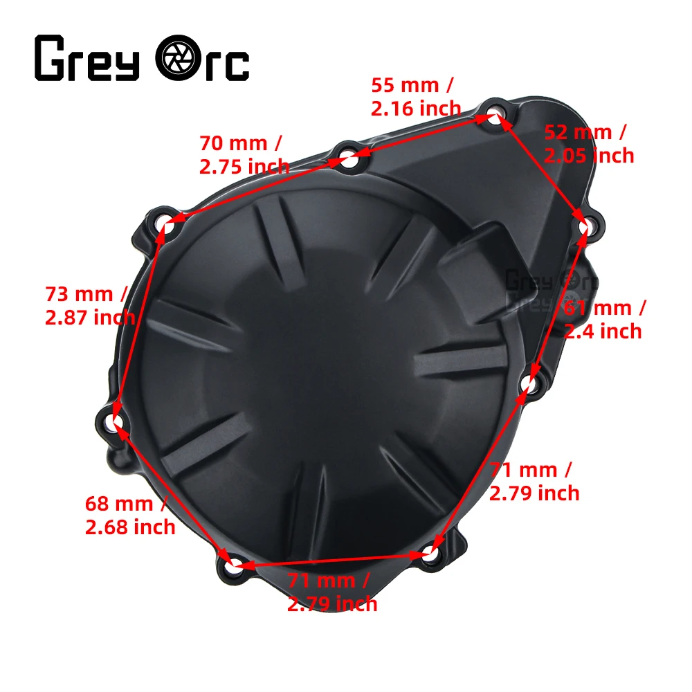 

Left Stator Engine Cover Crank Case For Kawasaki Z900 Z 900 ABS 2017-2022