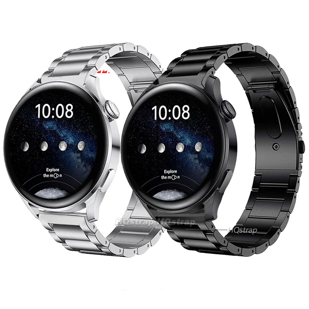 Universal Titanium Metal Watch Band with Quick Release Feature
